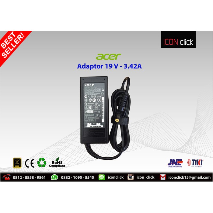 Adaptor Acer Aspire 4740- 4810- 4810T- 4810TZ- 4920- 4930- 4935