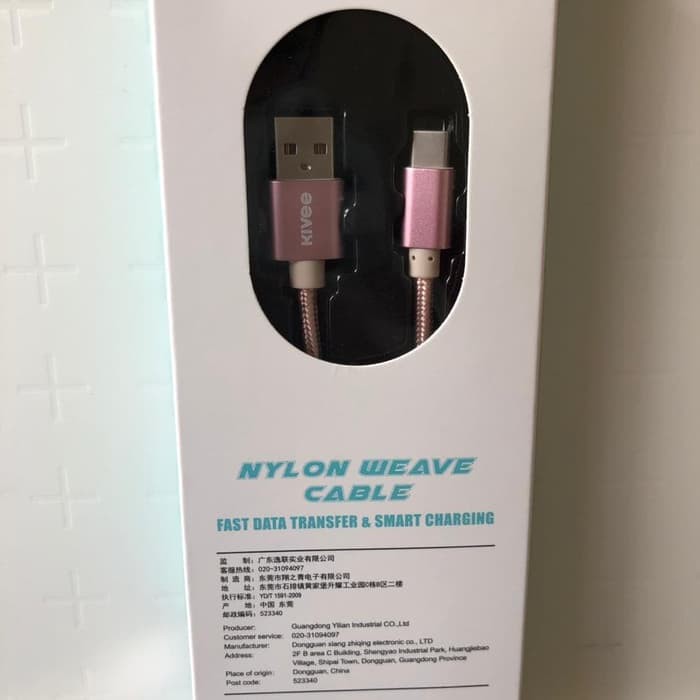 KIVEE CABLE KABEL DATA TERMURAH CT011 USB TYPE-C/MICRO ORIGINAL FAST CHARGING