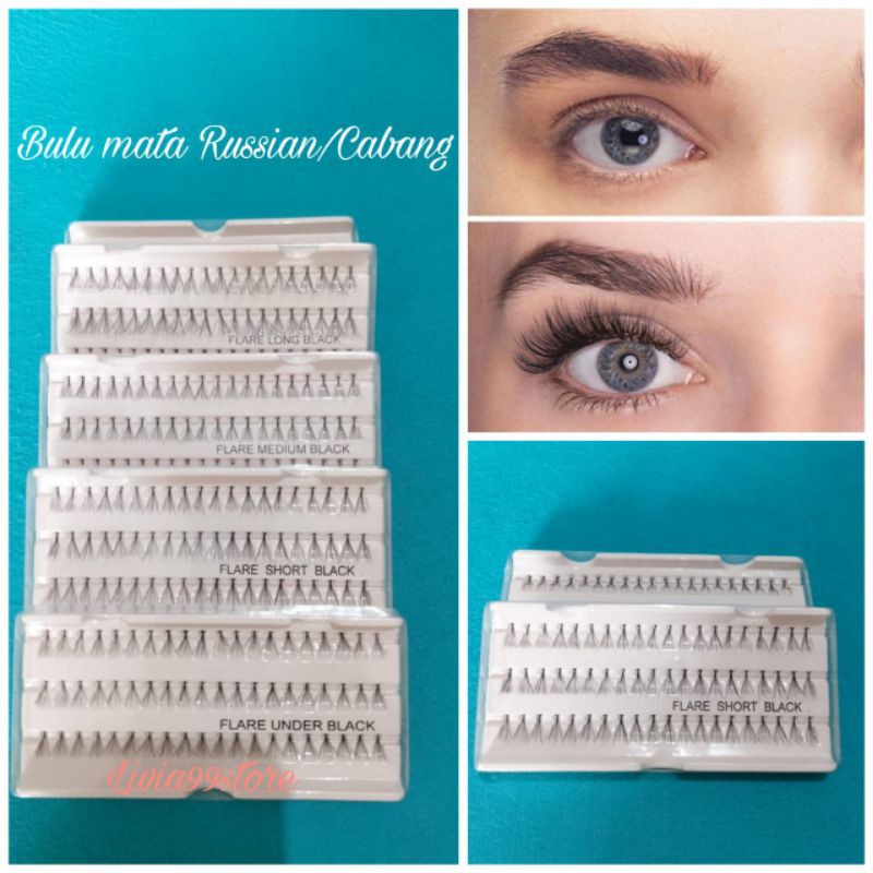 Bulu Mata Eyelash Extension / Bulu Mata Rusian