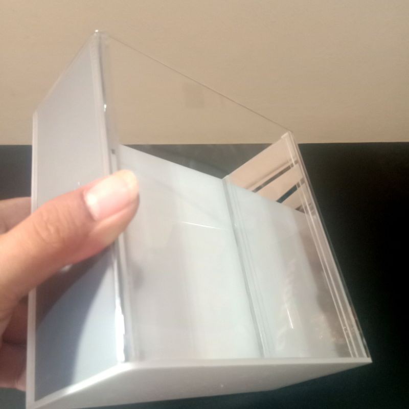 akrilik soliter / akuarium cupang single cermint