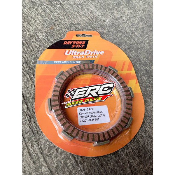 KAMPAS KOPLING DAYTONA CB 150 R - CBR 150 OLD KEVLAR RACING ORIGINAL ORI