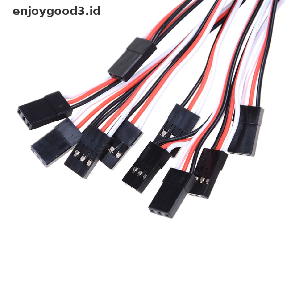 10pcs Kabel Extension Servo Male To Female Panjang 50cm Untuk Rc