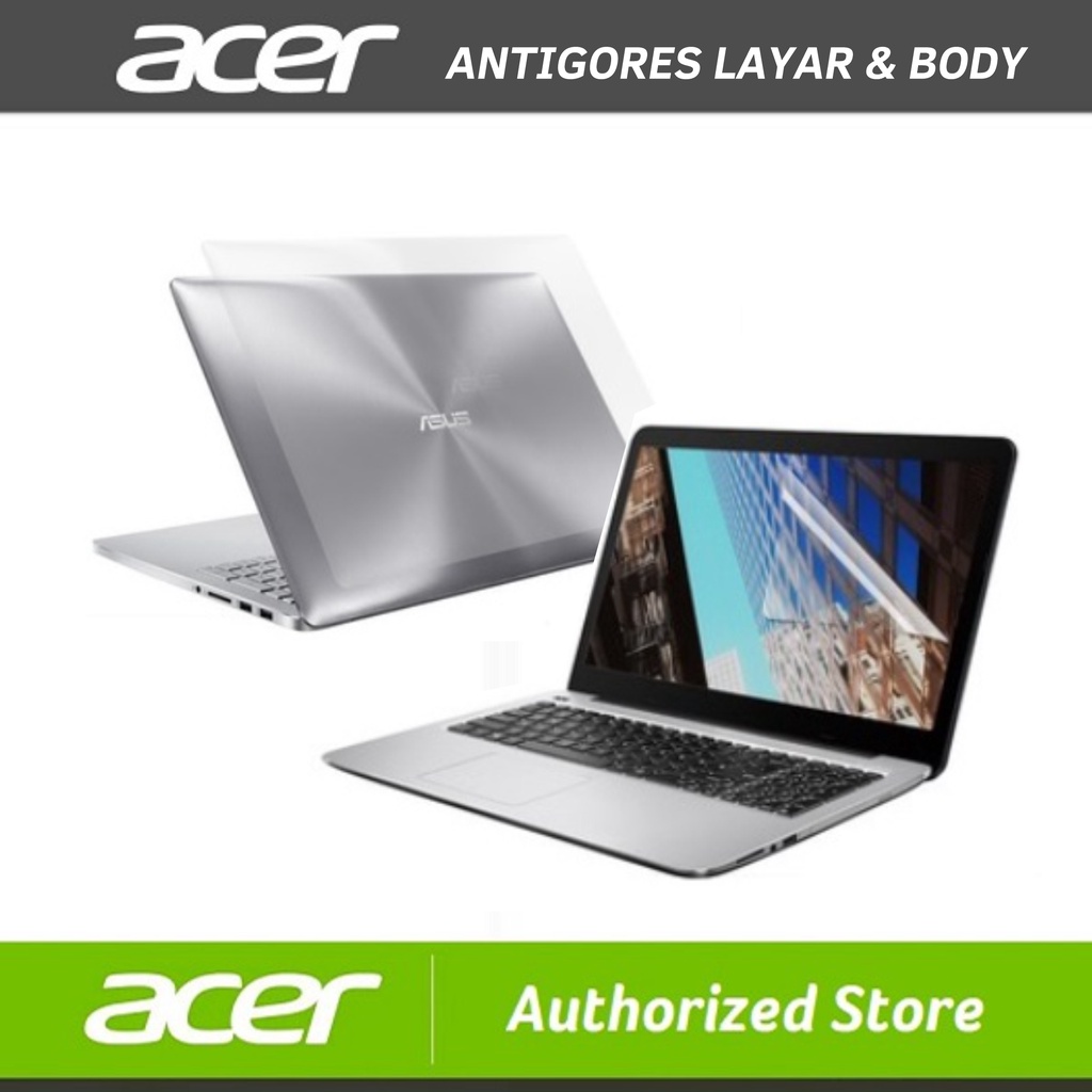 ANTIGORES LAYAR DAN BODY (ALL SIZE) LAPTOP UKURAN 11.6&quot;|13.3&quot;|14&quot;|15.6&quot;|17.3&quot;