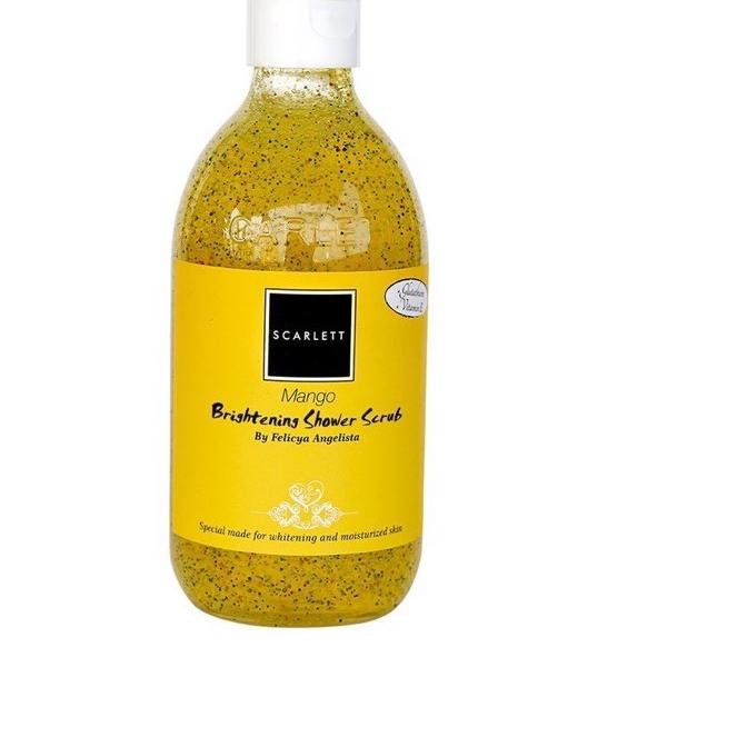 ✽ Scarlett Whitening Shower Scrub Bpom / Sabun Mandi / Body Wash ➣