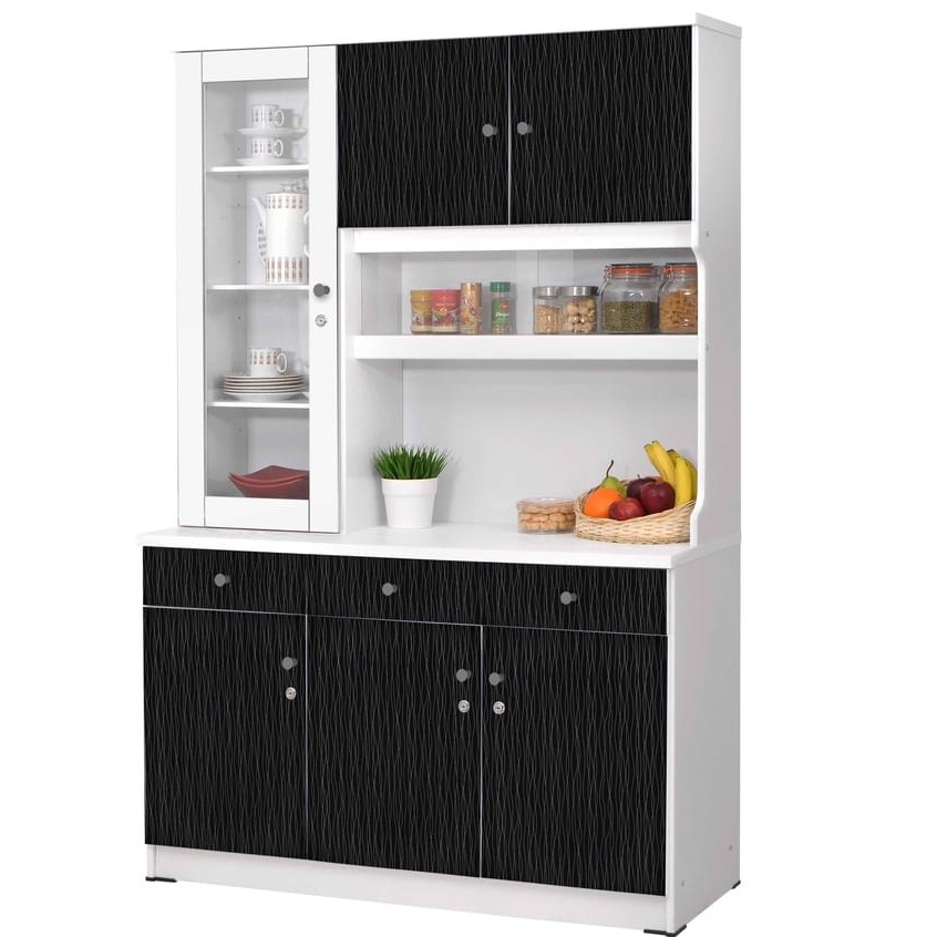 Kitchen Set Lemari Sayur Lemari Dapur Rak Piring 3 Pintu
