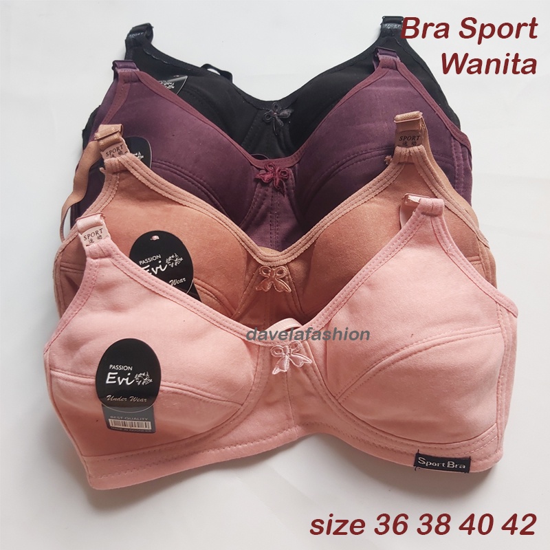 1 pcs Bra Sport Wanita Pakaian Dalam Wanita