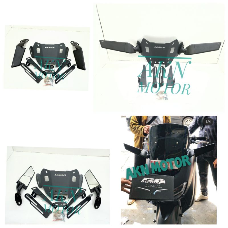 Spion winglet nmax new spion nmax new plus bracket spion winglet ducati spion winglet nmax old