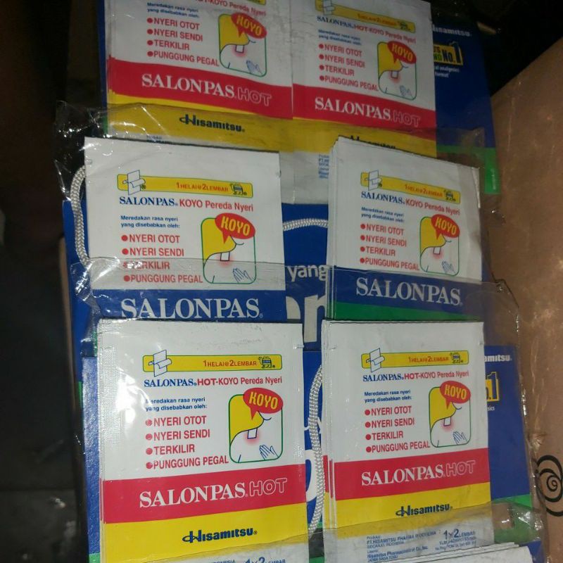 SALONPAS HOT RENTENG ISI 20 SACHET