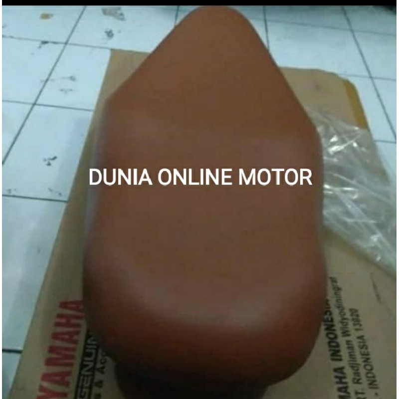 Jok yamaha Fino Karbu original ygp Coklat