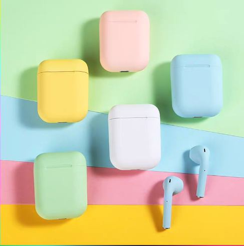 I12 Macaron TWS  headset bluetooth inpods I7S Inpods I12 earphone Bluetooth Wireless android