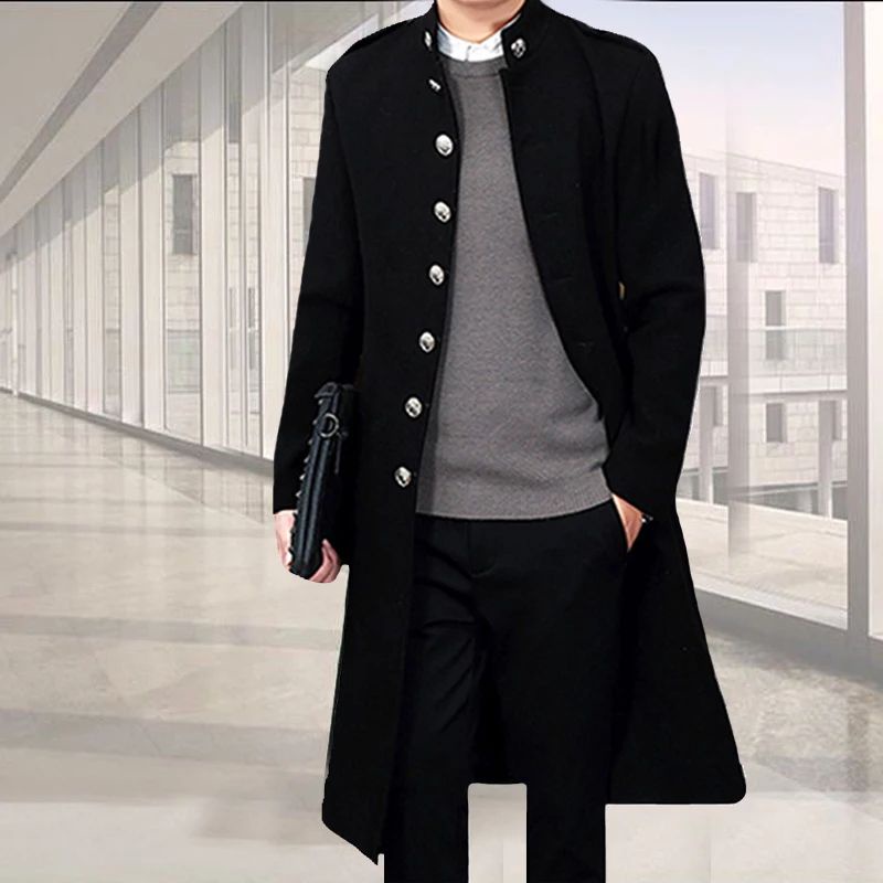 blezer pria keren /long coat pria musim dingin