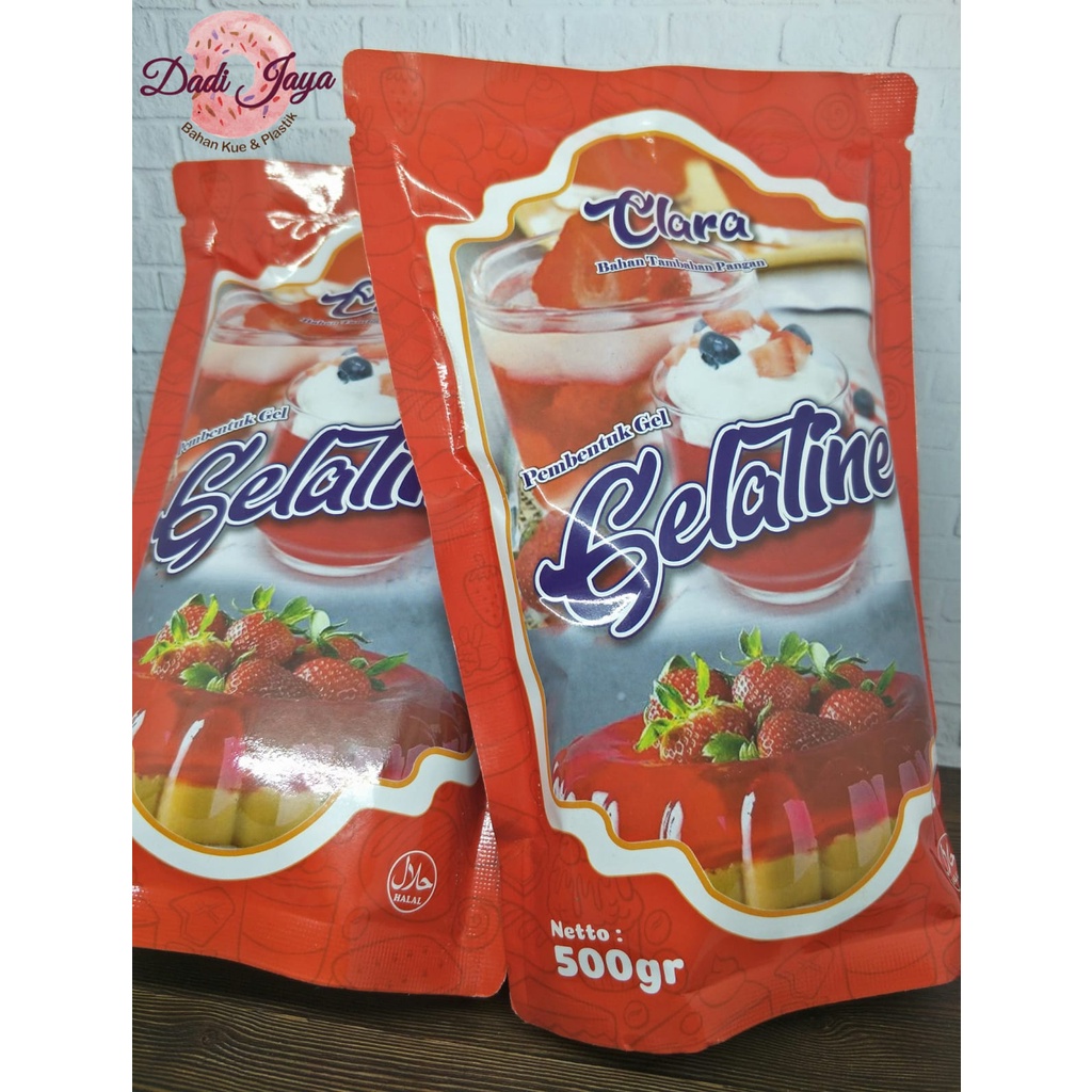 Jual PROMO!! Clara Gelatin Halal 500gr Shopee Indonesia