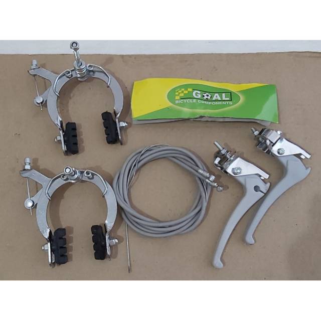 (Gratis Ongkir &amp; COD) Brake Set / Rem Sepeda BMX GOAL