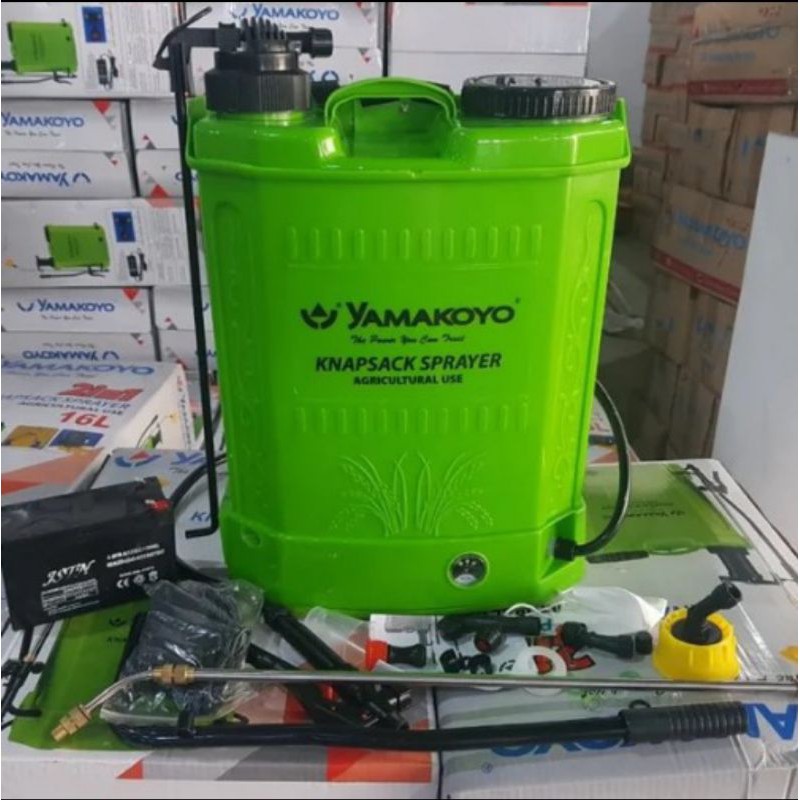 Knapsack Power Sprayer Elektrik Yamakoyo 2 in 1