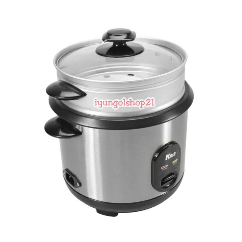 Kris Rice Cooker Manual 1,8 Ltr - Silver