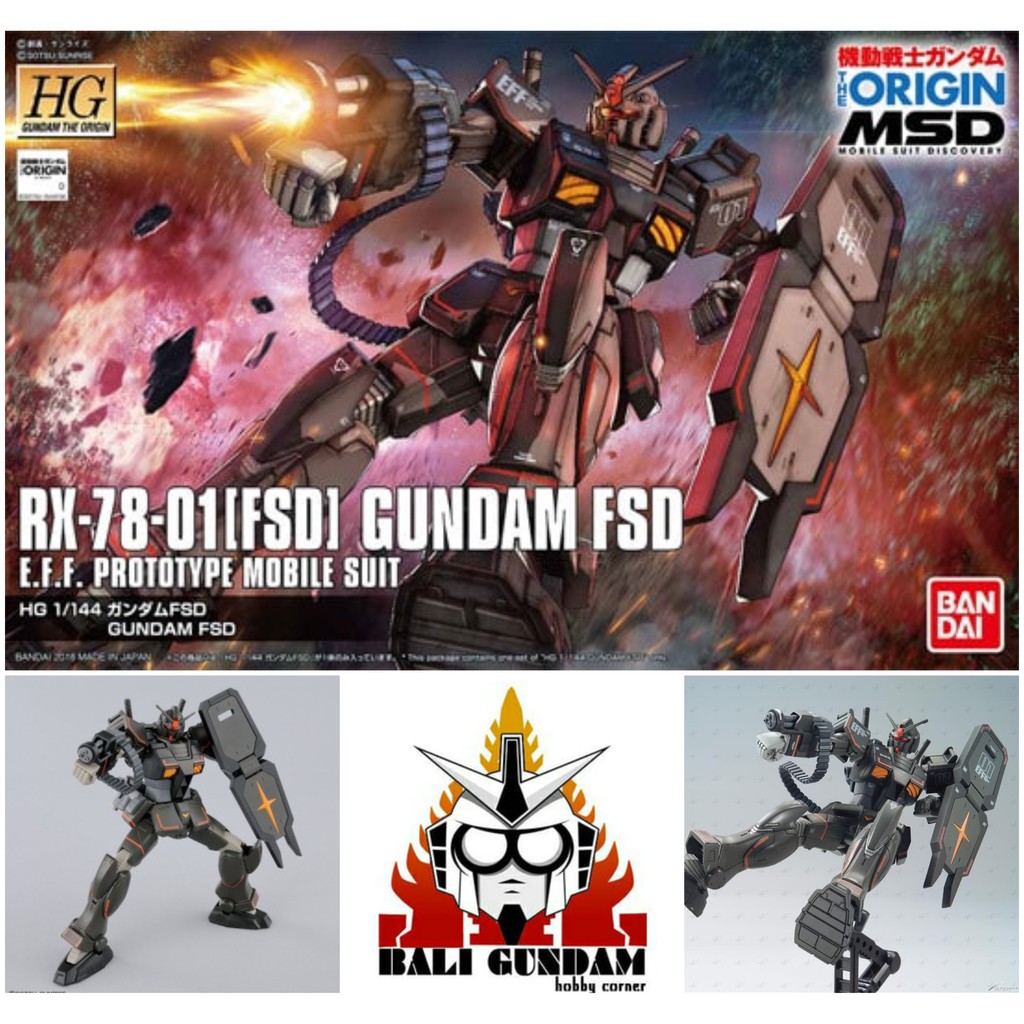 HG 1/144 RX-78-01[FSD] GUNDAM FSD