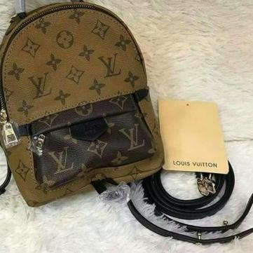 ✶ REAL PICT  ASLI IMPORT ransel lv mini PREMIUM backpack nagita tas wanita tas punggung import batam