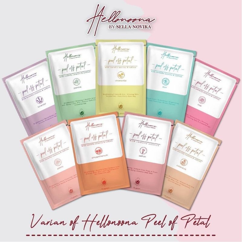 

[FREE GIFT & BUBBLE WRAP] READY!! Hellonoona Feel of Petal Mask