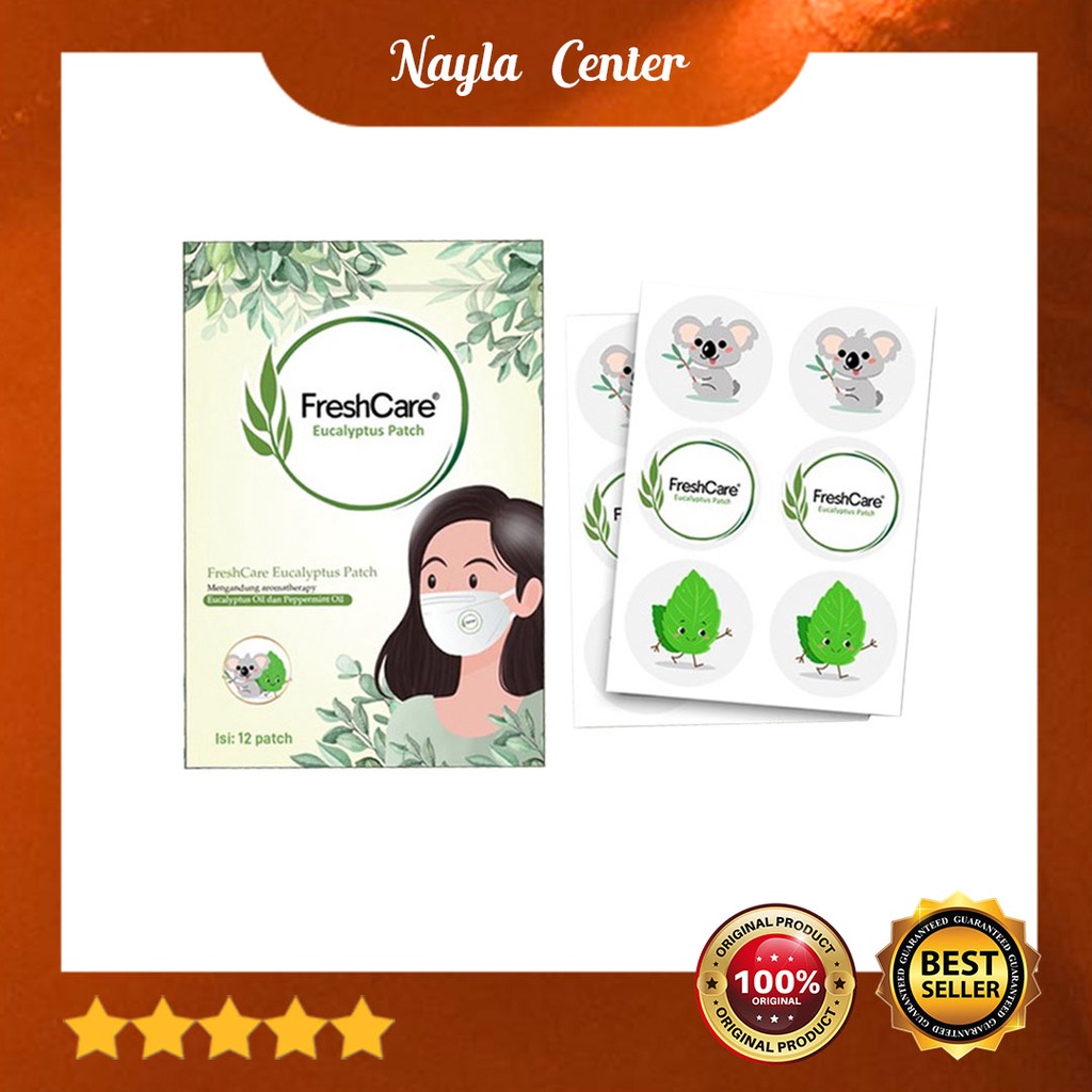 FreshCare Eucalyptus Patch Stiker Masker Fresh Care / Stiker Masker Fresh Care / 1 Box