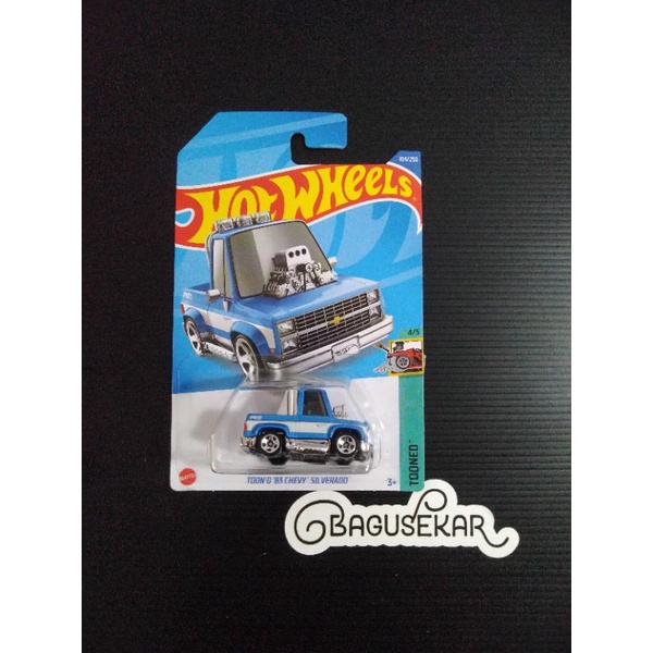 hotwheels tooned 83 chevy silverado