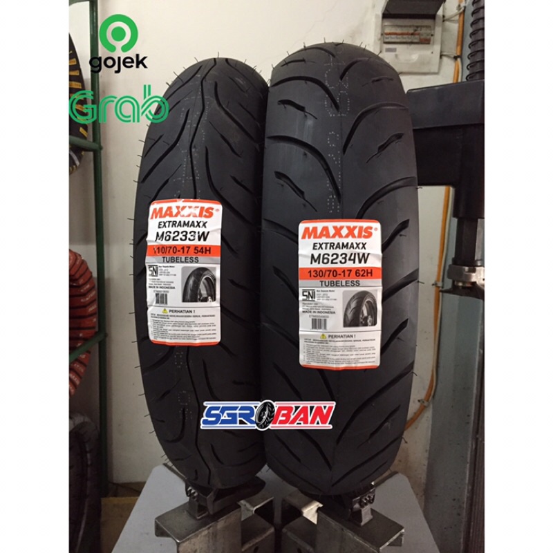 PAKET MAXXIS 110/70-17 130/70-17 BAN CB150R BYSON VIXION EXTRAMAXX