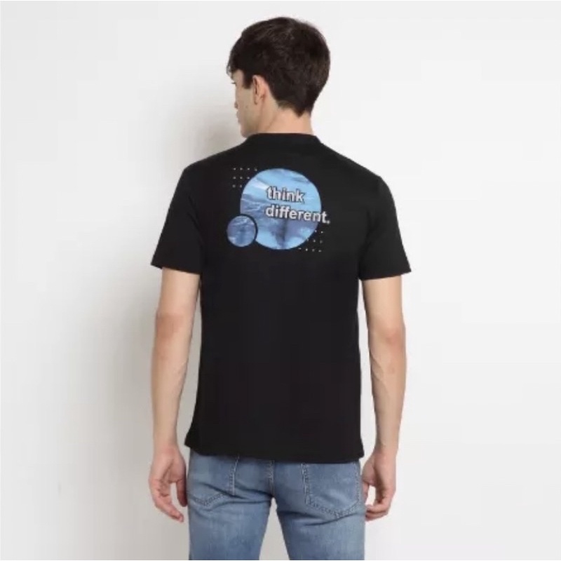 RBJ T-Shirt Cotton Pria 207070071 - kaos brand baju distro Rjb original