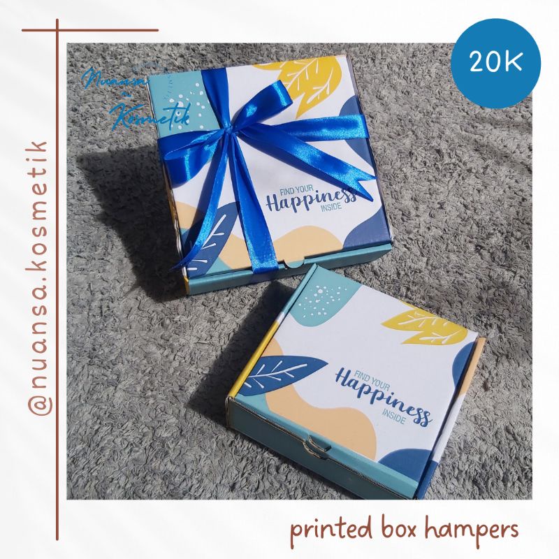 

Box Hampers | Paket Kotak Hadiah | Nuansa Kosmetik