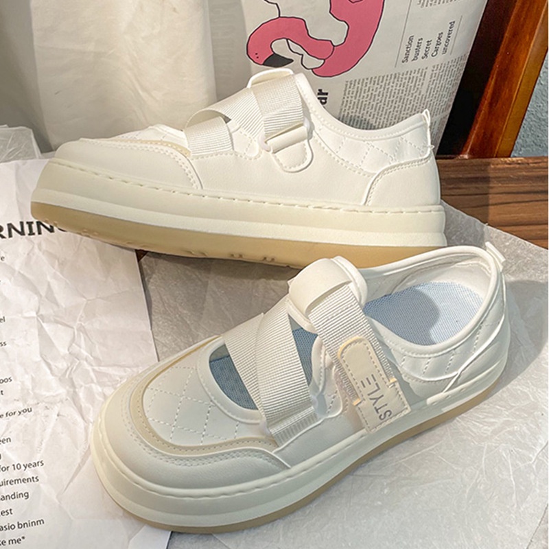 [ Import Design ] Sepatu Wanita Velcro Import Premium Quality ID183