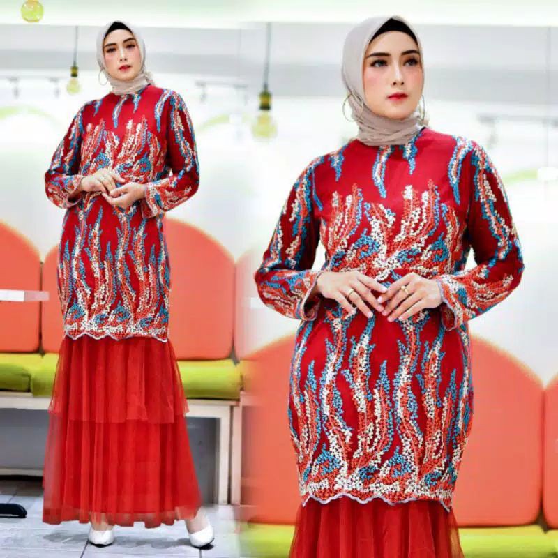 GAMIS DUYUNG TUTU CAYRA//GAMIS PESTA//GAMIS//GAMIS TILLE//GAMIS KONDANGAN//FASHION MUSLIM//BAJU PESTA//GAMIS TERBARU//BY PELAMINAN BIRU