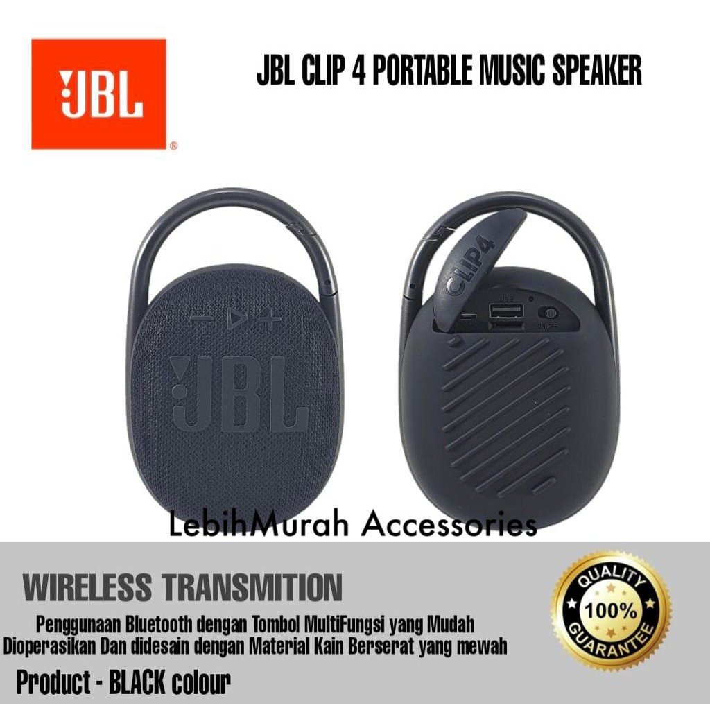 Speaker CLIP 4 Bluetooth Wireless Portable Speaker Clip4 IPX7 Support Mmc Usb BT Super Bass