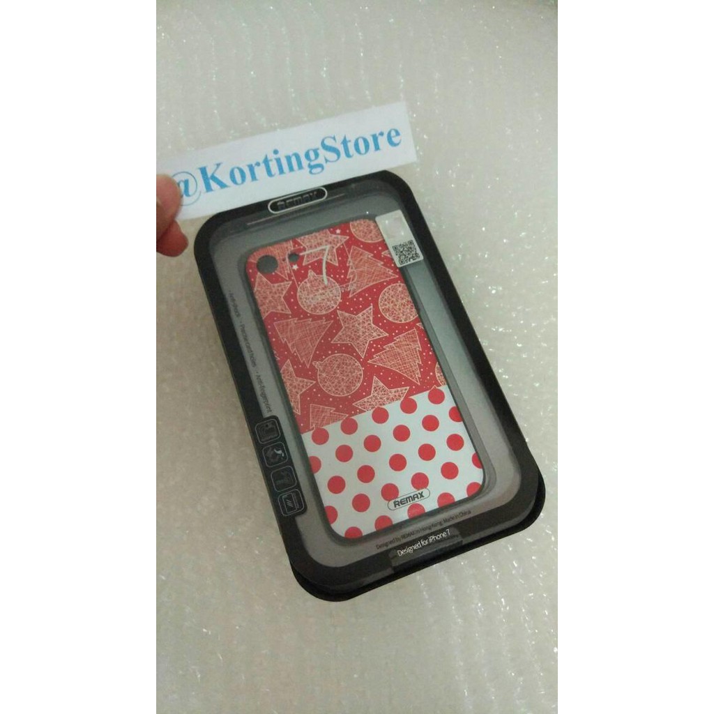 Remax Case Iphone 7 | 7 Plus Casing Merry Christmas Original Rm-348