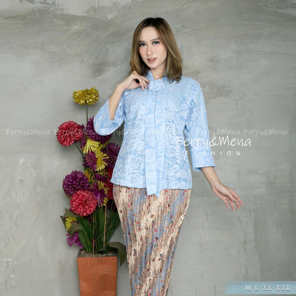 Kadai.baju / Set Kebaya floy miranda / Tunik brukat / Kebaya favorite / Kebaya modern