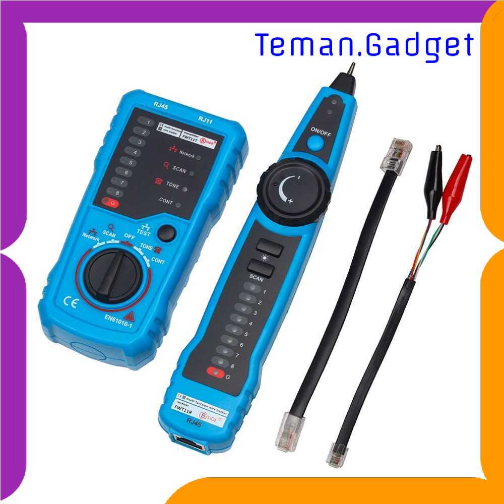 TG-BC Tracker Tester Kabel Jaringan RJ45 RJ11 CAT5 CAT6 - FWT11