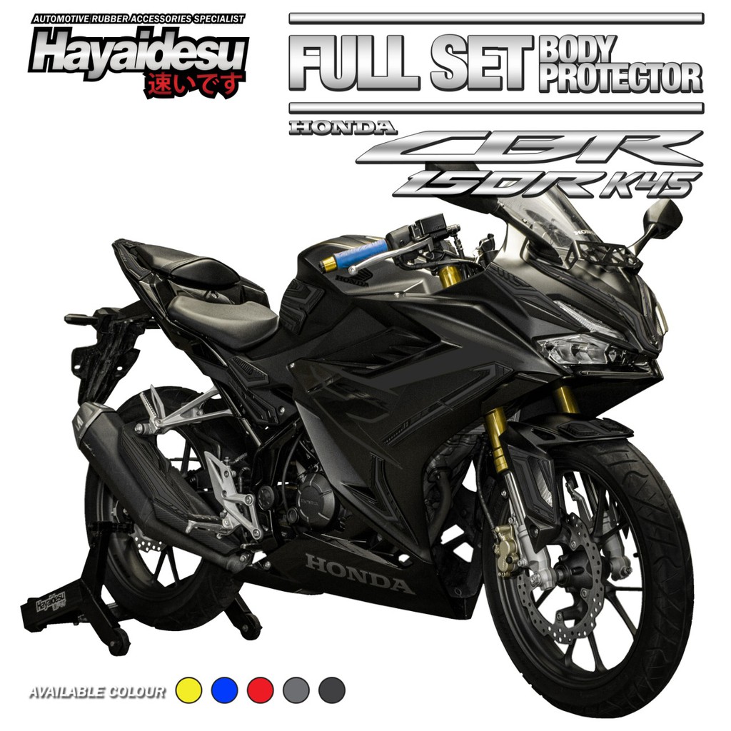 Body Protector Full Set Cover Hayaidesu New CBR 150R K45R 2021