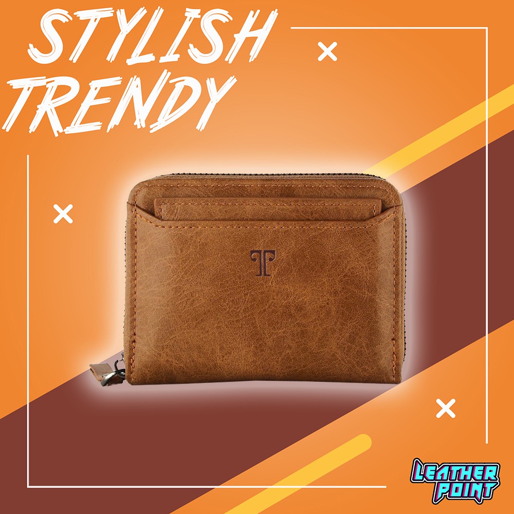 Dompet Kulit Pria Wanita Original Import - Troy Horo & Avero | Dompet Wanita Kecil Mini