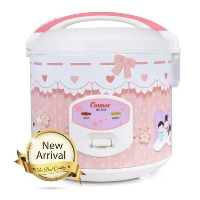 COSMOS RICE COOKER CRJ 3232 2LITER/PENANAK NASI COSMOS CRJ- 3232 2LITER