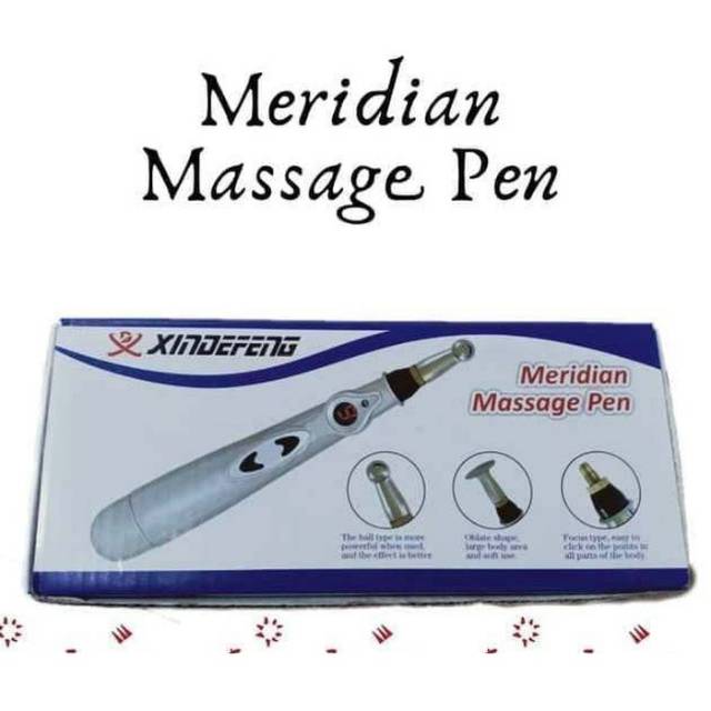 Alat Akupuntur Meridian Massage Pen / Alat Relaksasi Otot dan saraf