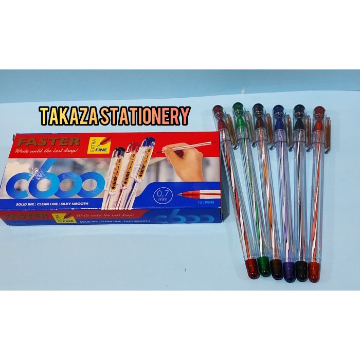 

Promo Bulan Ini Pulpen Faster C600 Lusin Berkualitas