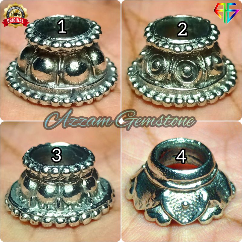 Mendak Mendok Pendokok Selut Ring Coin Alpaka bkn Perak Stainless Monel Titanium