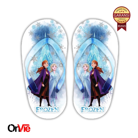 Sendal Jepit Anak Perempuan Frozen | Sandal Anak Elsa