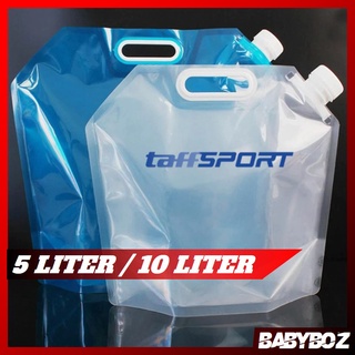 BABYBOZ - TaffSPORT Kantong Air Portable Water Bag 5 Liter - 10 Liter Strong Awet