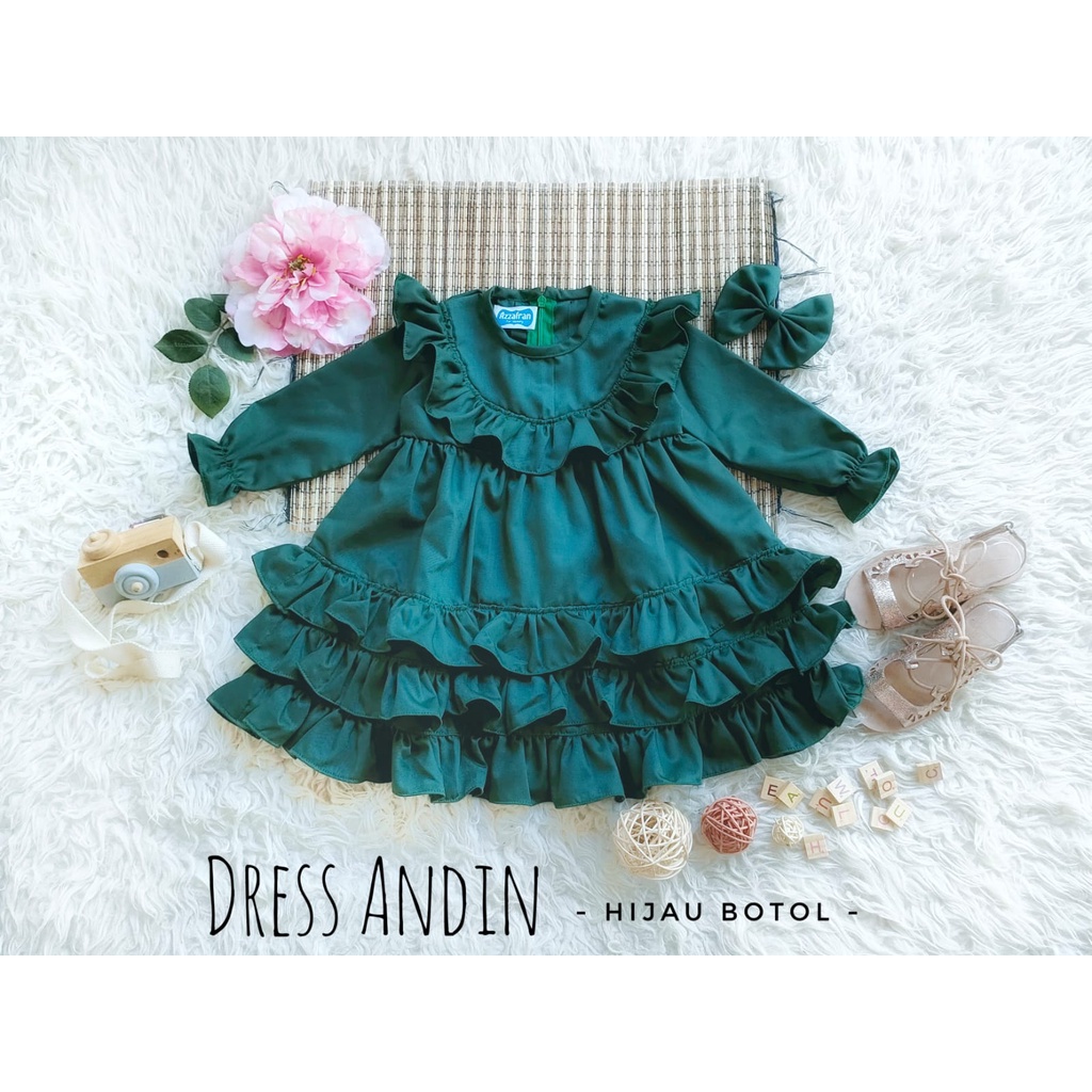 Dress Andin Anak Unik/Gaun Pesta Anak/Dress Anak