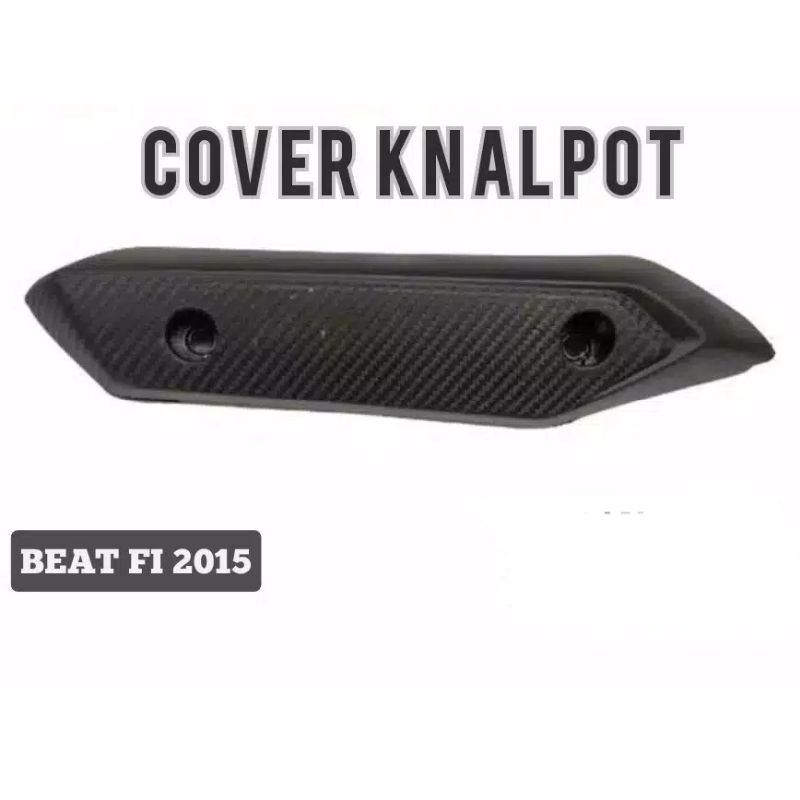 COVER TAMENG TUTUP KNALPOT BEAT FI OLD 2012-2015