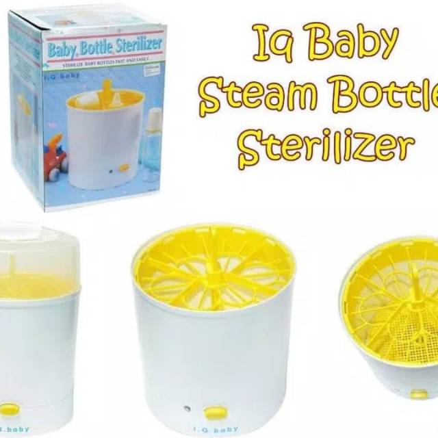 IQ BABY STEAM BOTTLE STERILIZER / STERIL BOTOL IQ BABY 6 Botol