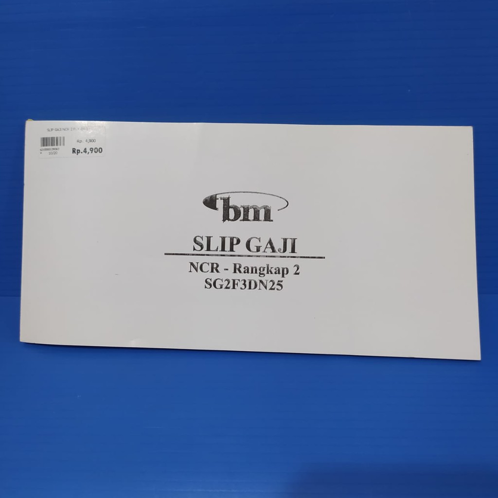 

SLIP GAJI BMO NCR 2PLY / SLIP GAJI KARYAWAN