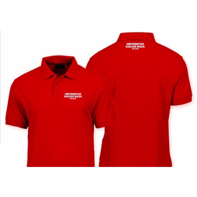 KAOS UNIVERSITAS GAJAH MADA KAOS POLO UNS GAJAH MADA BORDIR.