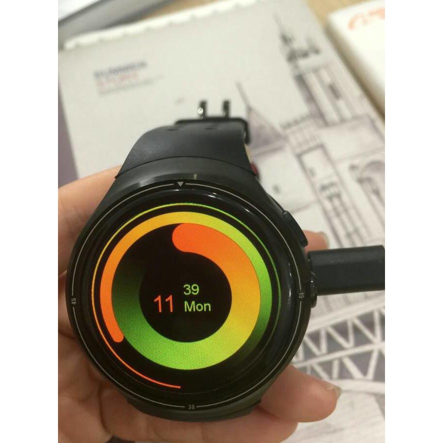 Oa1M Zeblaze Thor 3G Smartwatch Ram 1/16Gb Corning Gorila Glass 3 Quadcore Ffzi