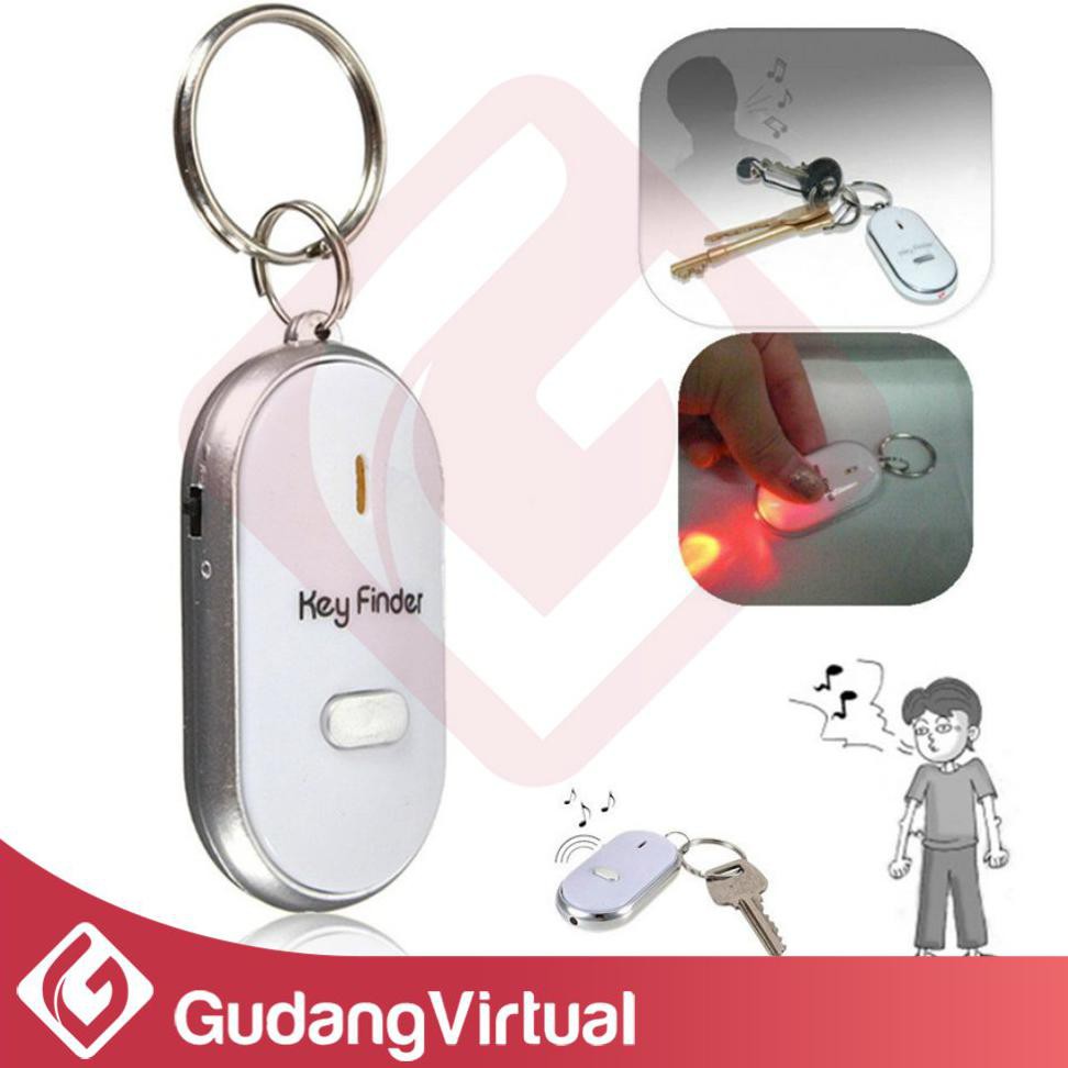 TERLARIS  Gantungan Kunci Key Finder Gantungan Kunci Siul Alarm Motor Dan Mobil Bila Lupa Taruh