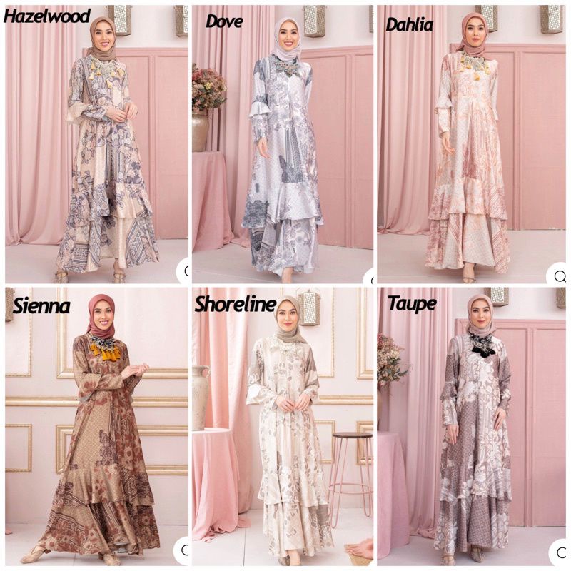 ELENA DRESS TAUPE S BY WEARING KLAMBY (NEW)