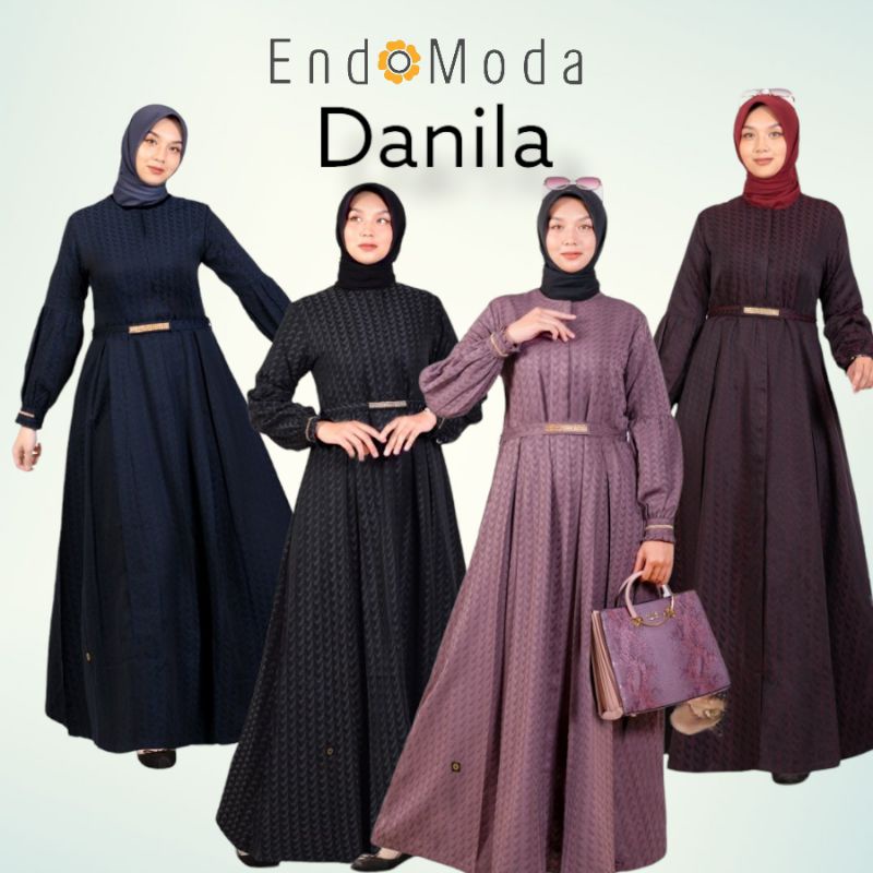 DANILLA DRESS © GAMIS CASUAL LOOK SYARI ENDOMODA